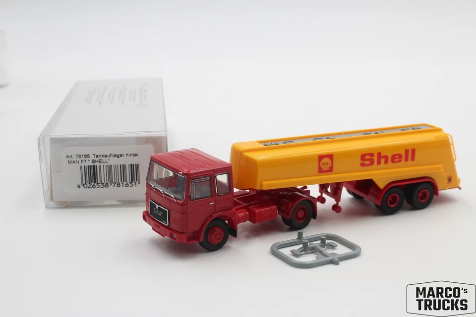 Brekina MAN F7 Tanker semitrailer "Slight" No. 78165 1:87 /BRN2557 - Image 1 of 1