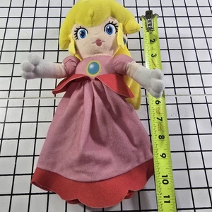 Prinzessin Peach Plüsch Puppe Super Mario Bros Nintendo Rosa 12 Zoll Stofftier 2022 - Bild 1 von 2