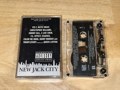 New Jack City [Soundtrack] CASSETTE Tape - 1991 Ice-T Keith Sweat 2 Live Crew - Image 1 of 4