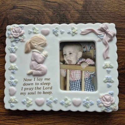 6-дюймовая розовая рамка для картин с надписью на ночь для девочки - Изображение 1 из 4