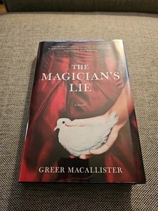 GREER MACALLISTER  Signed Book ("THE  MAGICIAN'S  LIE"-2015 1st Edition Hardback - Picture 1 of 7