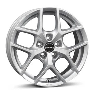 Cerchi Borbet Y 7.0x17 ET44 5x1143 SIL per Peugeot 4008 - Picture 1 of 5