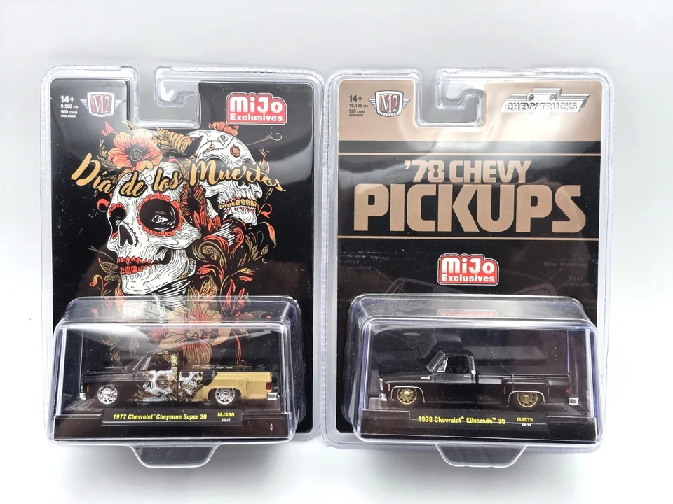 Lot of 2 M2 Machines Chevrolet 1977 Cheyenne Super 30 & 1978 Silverado 30 - Image 1 of 1