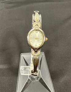 Pulsera pulsera de eslabones con esfera ovalada tono plata para dama - batería nueva - Imagen 1 de 12