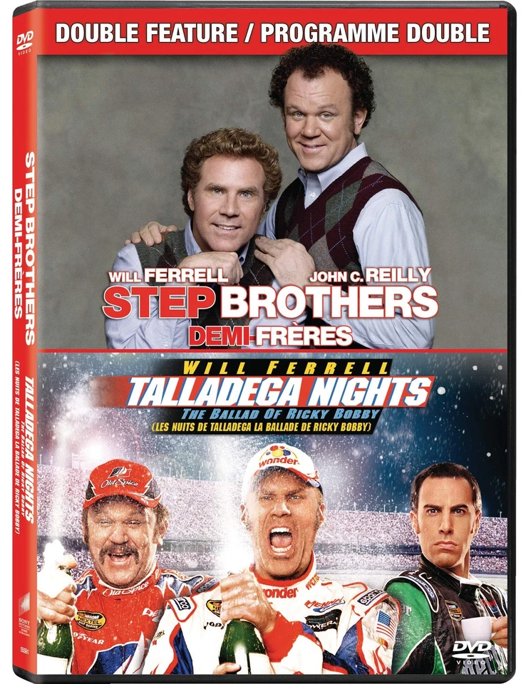Step Brothers / Talladega Nights : The Ballad of Ricky Bobby (Double Featu (DVD) - Image 1 of 1