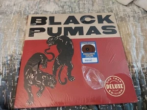 BLACK PUMAS One Year Anniversary Deluxe Ltd Ed 2 LP Lava Vinyl New Sealed Record - Picture 1 of 3