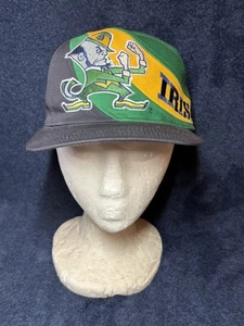 Vintage University Of Notre Dame Snapback Hat Twins Enterprise Swirl Irish - Picture 1 of 18