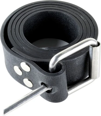 Cinturón de goma Cressi Premium Marsellesa, negro Foto 1 de 2