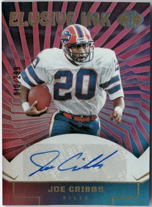 Panini Fútbol NFL Illusions 2024 No. EI-JCS Joe Cribbs Auto 10/299 - Imagen 1 de 2