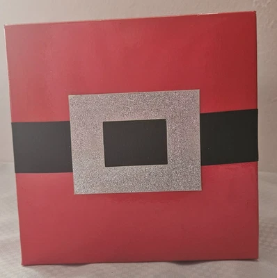 Caixa de presente de Natal festiva pequena/fivela de cinto de Papai Noel/caixa de presente de Natal - Imagem 1 de 4