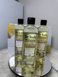 Dr Teal's - Moisturizing Bath & Body Oil, Almond + Shea Butter, 8.8 fl oz (26... - Picture 1 of 1