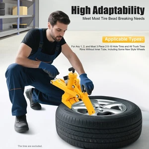 Bead Breaker 10,000 PSI Air Hydraulic Bead Breaker Portable Tire Tool Bead Break - Bild 1 von 18