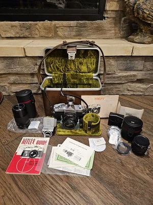 Estuche para cámara fotográfica SLR Konica Autoreflex T3 35 mm original de colección y mucho más Foto 1 de 4