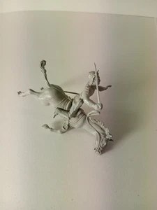 Vintage Marx ACW Playset Falling Horse and Rider 54mm grey - Picture 1 of 24