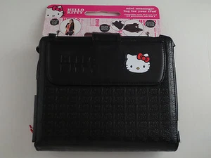 Hello Kitty KT4348 Ipad Messenger Black - NEW - Picture 1 of 6