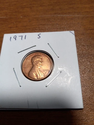 1971 s lincoln penny Cover