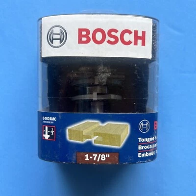 BOSCH 84624MC 1-7/8 X 1/4 in. Carbide Tipped Tongue & Groove Router Bit, NEW - Image 1 of 3