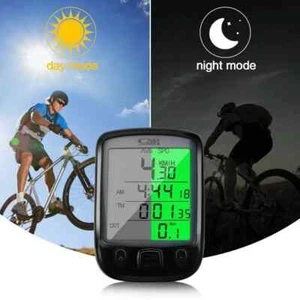 Waterproof Bicycle Speedometer Cycle Bike Meter Computer Speed Odometer Cycling - Picture 1 of 12