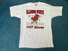 Vintage Illinois State 1997 Missouri Valley Conference Champs T-Shirt￼ Size XL