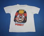 80s Vintage 1983 Judge Dredd Shirt Are You Feeling Punk? White Men's Tee Medium