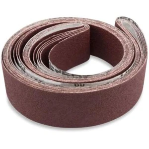 Paquete de 6 correas de lijado de metal de óxido de aluminio de 2-1/2 x 72 pulgadas - Imagen 1 de 22