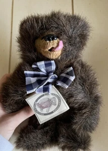 Kimbearly's Originals Bär Willie #190004 (2E/106) Gelenke lecken Lippen mit Etikett! - Bild 1 von 4
