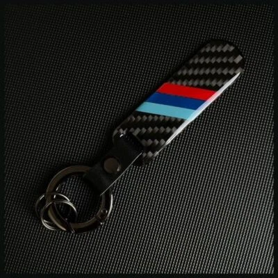 UNBRAND For BMW M Sport M Performance Leather Keyring Keychain For BMW 1/2/3/4/5/6 M3 M5