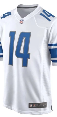Nike Kids XL-18/20 Amon-Ra St. Brown On Field Detroit Lions Away NFL Jersey New Cover