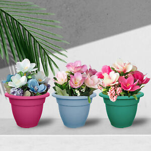 Multicoloured Plastic Flower & Plant Flower Pots Boxes for sale | eBay