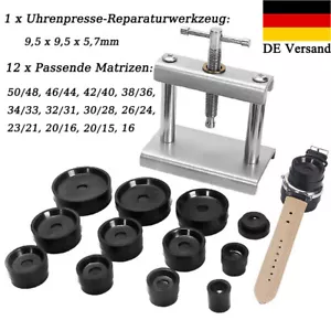 Uhrendeckelpresse Einpresswerkzeug Gehäuseschließer Uhrenschließer Uhrenwerkzeug - Bild 1 von 13