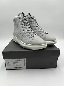 ECCO Soft 3 High Top Sneakers Shoes Gray Women’s Size 8 (39) - Picture 1 of 12