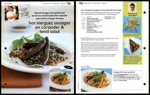 Hot Merguez Sausages #96 Meat Ready Steady Cook Recipe Page - Picture 1 of 1