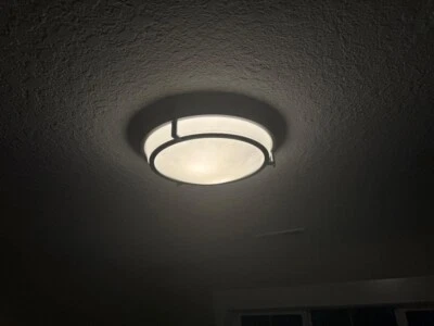 Meridian Industrial 2 Light 4" montagem embutida, bronze/branco - M60019ORB - Imagem 1 de 2