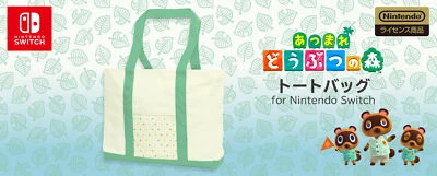 Bolso de Mano HORI Animal Crossing Atsumori [NSW-240] Oficial Nintendo Japón Nuevo Foto 1 de 4