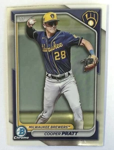 2024 Bowman Chrome Draft #BDC84 Cooper Pratt - Picture 1 of 2