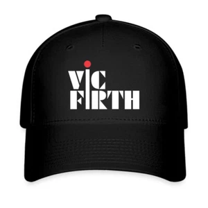 VIC Firth Famous Musician Black Hat Twill Cap Baseball Cap Size S/M & L/XL - Picture 1 of 4