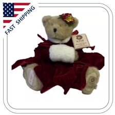 Boyds Gretta Bearybloom Bears Poinsettia #4014923 LE Bear Of Month Dec Christmas