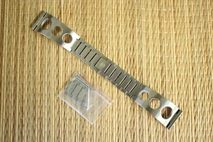NOS COOL CHIUSURA AD INCASTRO 20MM RALLY SPORT CINTURINO OROLOGIO ACCIAIO INOX BRACCIALETTO - Foto 1 di 10