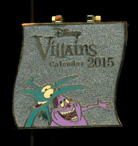 DSSG DSF 2015 Calendario de villanos August Hades Pain Panic LE 400 Pin Disney - Imagen 1 de 2