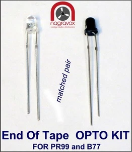 END OF TAPE optical sensor kit for Revox B77 PR99 - Picture 1 of 1