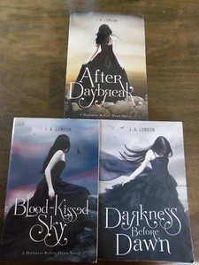 Lot of 3 J.A. London Darkness Before Dawn Books Harper Teen - Picture 1 of 7
