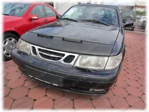 Sujetador capó para Saab 9-3 año 1998 - 2003 protección contra impactos de piedras capó tuning - Imagen 1 de 2