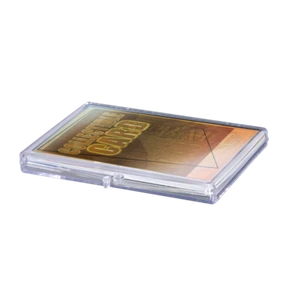 Ultra PRO 1Pc 15 Card Clear Hinged Card Box Case Storage Protector Sports Tradin - Zdjęcie 1 z 1