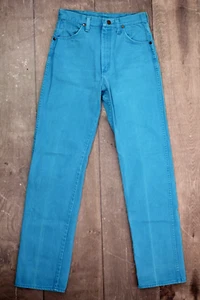 Vintage Damen 80er 90er türkisblau Denim Wrangler Jeans Gr. 28 1980er hochtailliert - Bild 1 von 11