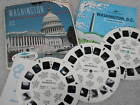 Viewmaster Reel x 3 Washington DC USA Capitol Set A790 Vintage Sawyers