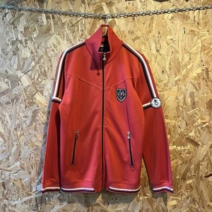Rossignol 1907 Chaqueta de Pista Roja Grande Cremallera Completa Bordada Esquí - Imagen 1 de 10
