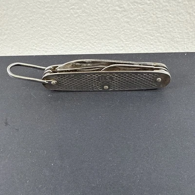 Vintage Imperial US Military 4 Blade Pocket Knife. Vietnam Era. ARMY USMC NAVY - Image 1 of 4