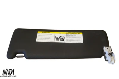 2014 - 2016 BMW F36 435I 428I FRONT RIGHT PASSENGER BLACK SUN VISOR OEM 8061314 Foto 1 de 4