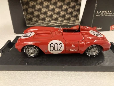 Modellino Lancia D24 Mille Miglia 1954 Winner Alberto Ascari 1:43 BRUMM R204 - Immagine 1 di 4