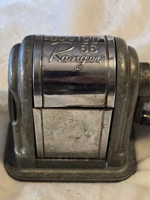 Sacapuntas Boston Ranger 55 6 agujeros selector ajustable DE COLECCIÓN funciona Foto 1 de 4